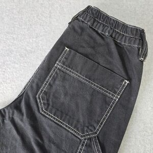 BDG Urban‎ Outfitters Jeans Womens 27 X 29 Black Denim Skate Wide Leg Carpenter